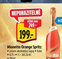 Albert Mionetto Orange Spritz nabídka