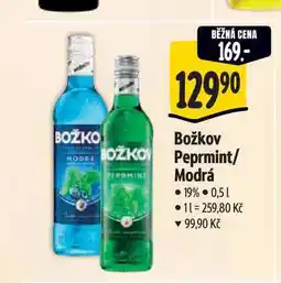 Albert Božkov Peprmint/ Modrá nabídka