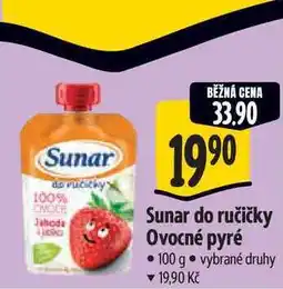 Albert Sunar do ručičky Ovocné pyré nabídka