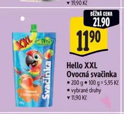 Albert Hello XXL Ovocná svačinka nabídka