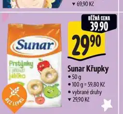 Albert Sunar Křupky nabídka