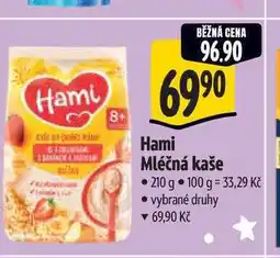 Albert Hami Mléčná kaše nabídka