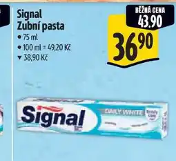 Albert Signal Zubní pasta nabídka
