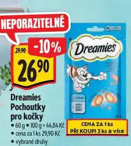 Albert Dreamies Pochoutky pro kočky nabídka