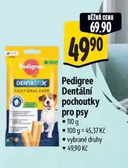 Albert Pedigree Dentální pochoutky pro psy nabídka
