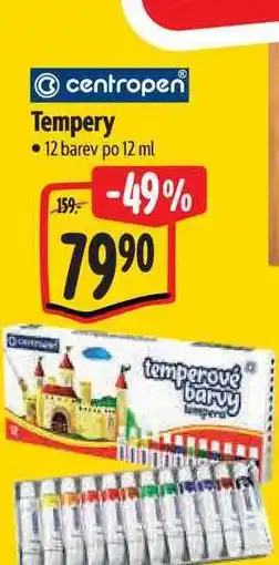 Albert Tempery 12 barev nabídka