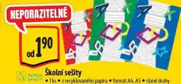 Albert Školní sešity 1 ks nabídka
