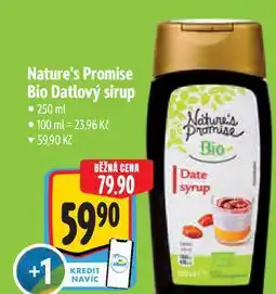Albert Nature's Promise Bio Datlový sirup nabídka