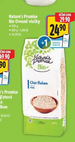 Albert Nature's Promise Bio Ovesné vločky nabídka