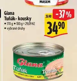Albert Giana Tuňák-kousky nabídka