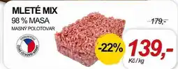 ZEMAN MLETÉ MIX 98% MASA MASNÝ POLOTOVAR nabídka