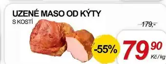 ZEMAN UZENÉ MASO OD KÝTY S KOSTÍ nabídka
