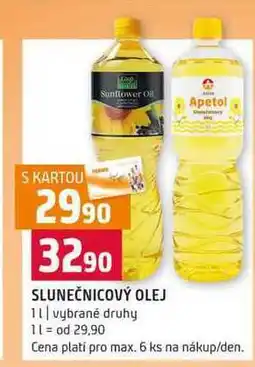Terno SLUNEČNICOVÝ OLEJ 1l vybrané druhy nabídka