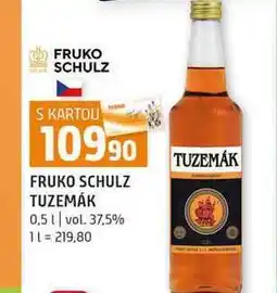 Terno FRUKO SCHULZ TUZEMÁK 0,5l vol. 37,5% nabídka
