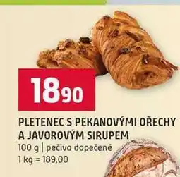 Terno Pletenec s pekanovými ořechy a javorovým sirupem nabídka