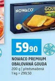 Terno NOWACO PREMIUM OBALOVANÁ GOUDA 200 g předsmažená nabídka