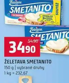 Terno ŽELETAVA SMETANITO 150 g vybrané druhy nabídka