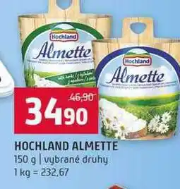 Terno HOCHLAND ALMETTE 150 g vybrané druhy nabídka