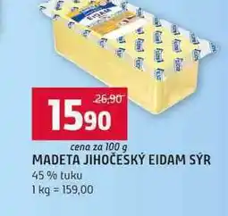 Terno MADETA JIHOČESKÝ EIDAM SÝR 45% tuku nabídka