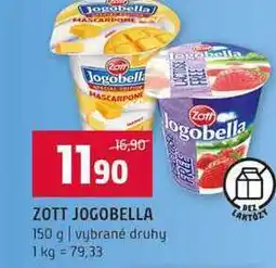 Terno ZOTT JOGOBELLA 150 g vybrané druhy nabídka