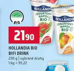 Terno HOLLANDIA BIO BIFI DRINK 230 g vybrané druhy nabídka