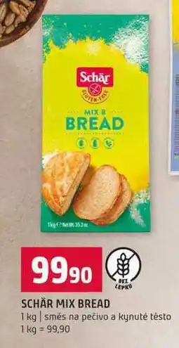 Terno SCHÄR MIX BREAD BEL LEPKU 1 kg směs na pečivo a kynuté těsto nabídka