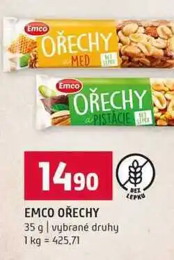 Terno EMCO OŘECHY 35 g vybrané druhy nabídka