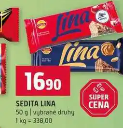 Terno SEDITA LINA 50 g vybrané druhy nabídka