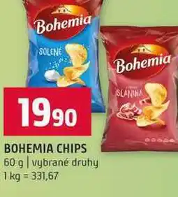 Terno BOHEMIA CHIPS 60 g vybrané druhy nabídka