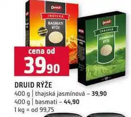 Terno DRUID RÝŽE 400 g thajská jasmínová 400 g basmati nabídka