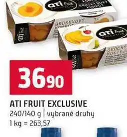 Terno ATI FRUIT EXCLUSIVE 240/140 g vybrané druhy nabídka