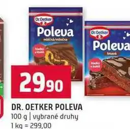 Terno DR. OETKER POLEVA 100 g vybrané druhy nabídka