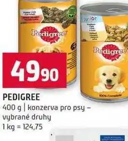 Terno PEDIGREE 400 g konzerva pro psy vybrané druhy nabídka