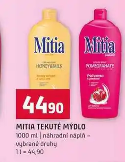 Terno MITIA TEKUTÉ MÝDLO 1000 ml náhradní náplň vybrané druhy nabídka