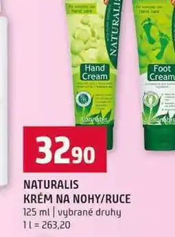 Terno NATURALIS KRÉM NA NOHY/RUCE 125 ml vybrané druhy nabídka