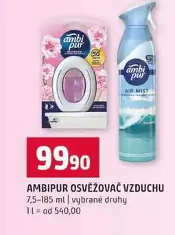 Terno AMBIPUR OSVĚŽOVAČ VZDUCHU 7.5-185 ml vybrané druhy nabídka