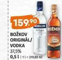 Terno BOŽKOV ORIGINAL VODKA 37,5% nabídka