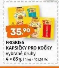 Terno FRISKIES KAPSIČKY PRO KOČKY vybrané druhy nabídka