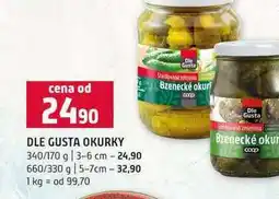 Terno DLE GUSTA OKURKY 340/170 g 3-6 cm nabídka