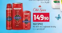 Terno OLD SPICE 85-675 ml vybrané druhy nabídka
