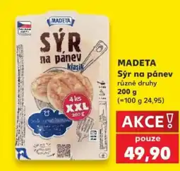 Kaufland MADETA Sýr na pánev nabídka