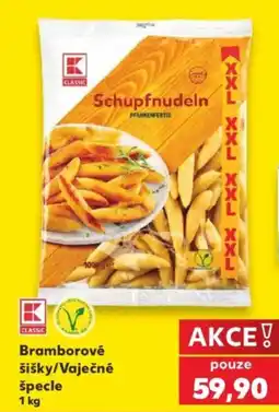 Kaufland Bramborové šišky/Vaječné špecle nabídka