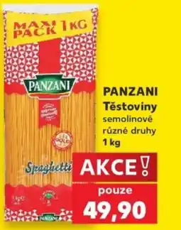 Kaufland PANZANI Těstoviny semolinové nabídka