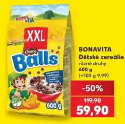 Kaufland BONAVITA Dětské cereálie nabídka