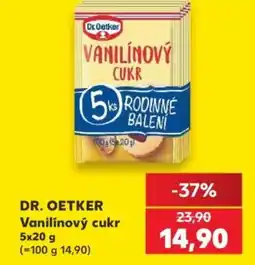 Kaufland DR. OETKER Vanilínový cukr nabídka