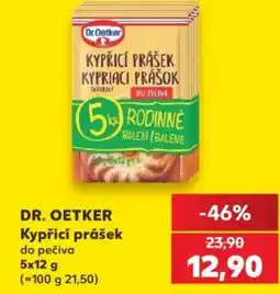 Kaufland DR. OETKER Kypřicí prášek nabídka
