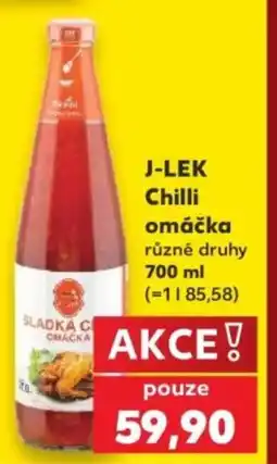Kaufland J-LEK Chilli omáčka nabídka