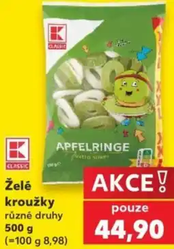 Kaufland Želé kroužky nabídka
