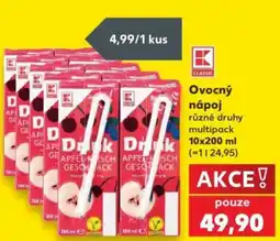 Kaufland Ovocný nápoj nabídka