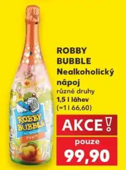 Kaufland ROBBY BUBBLE Nealkoholický nápoj nabídka